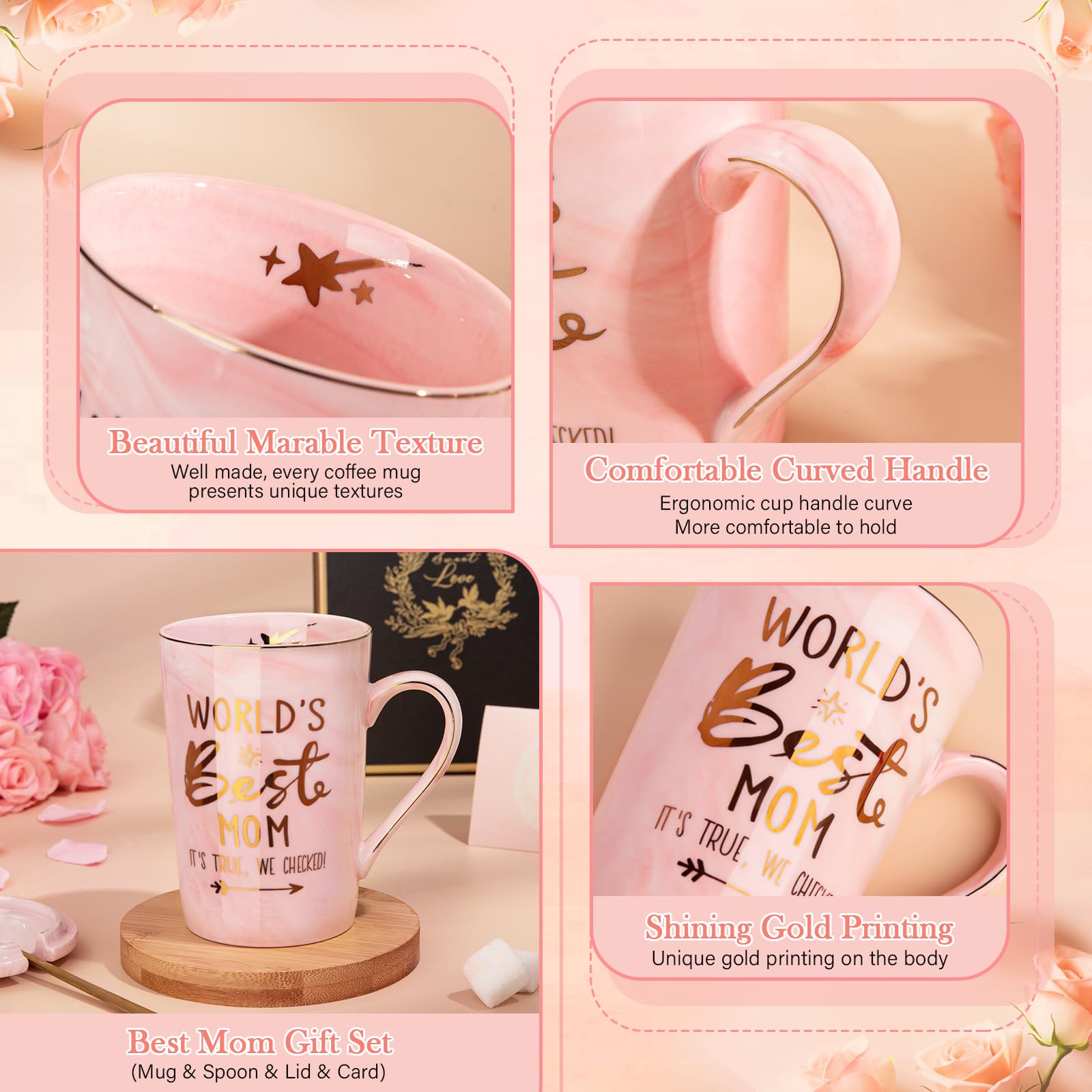 ALBISS 14oz mug suits hot or cold drinks, versatile for daily use.