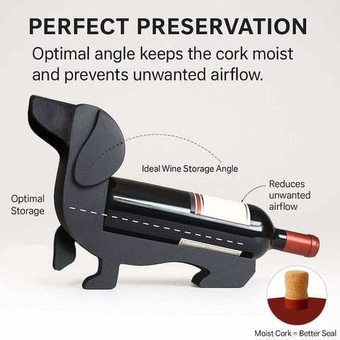 ALCEDIA Dachshund decor serving as a conversation-starting piece