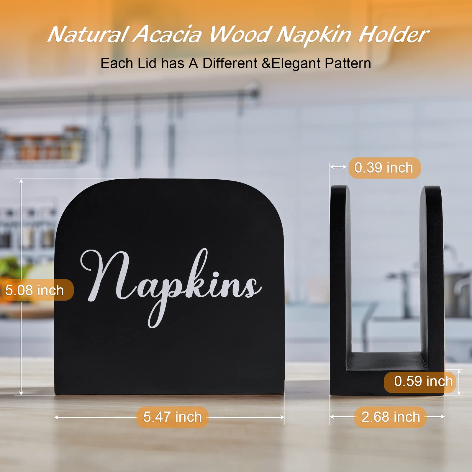ALELION country decor napkin holder complements modern kitchen style