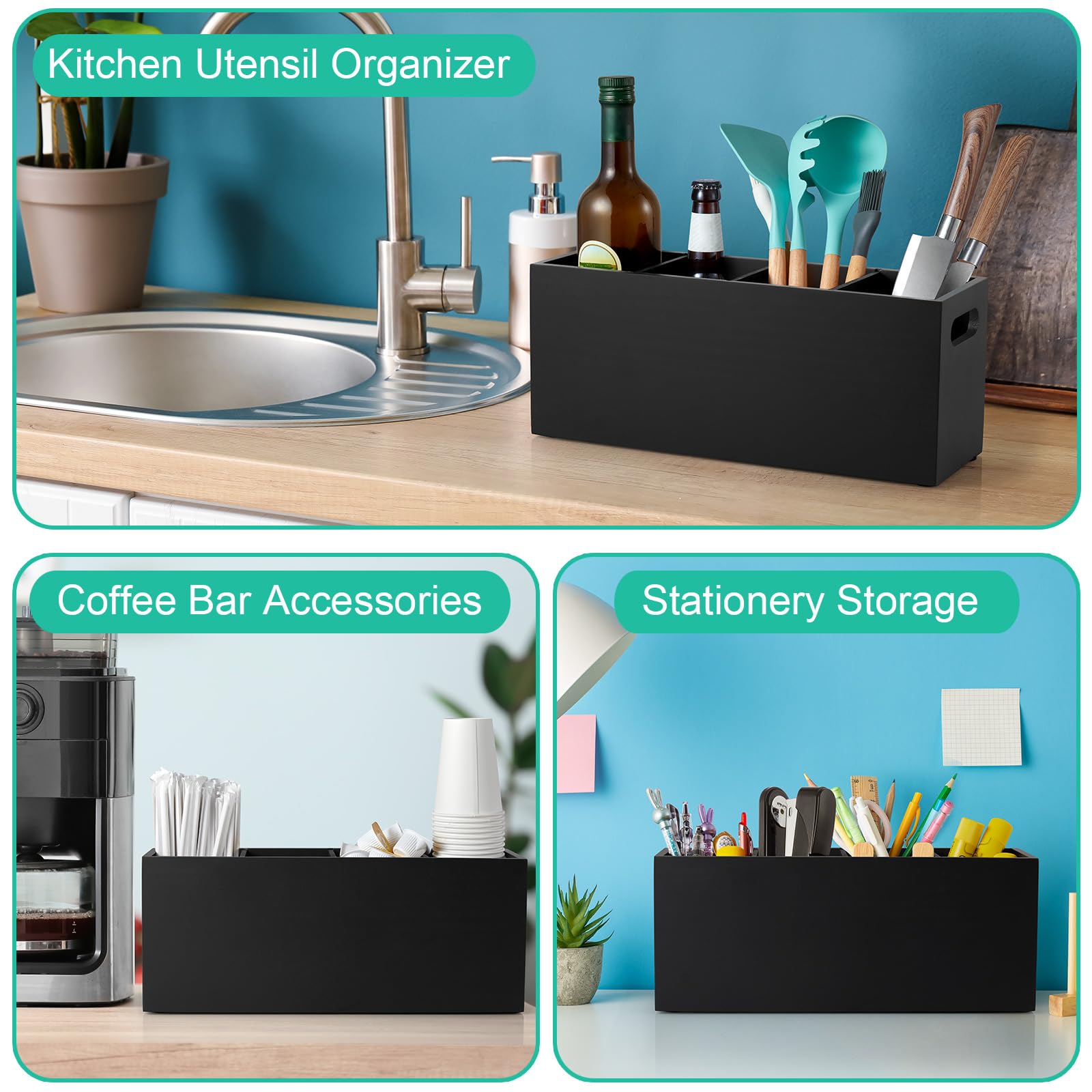 ALELION removable-divider design adapts to drawer or countertop setups