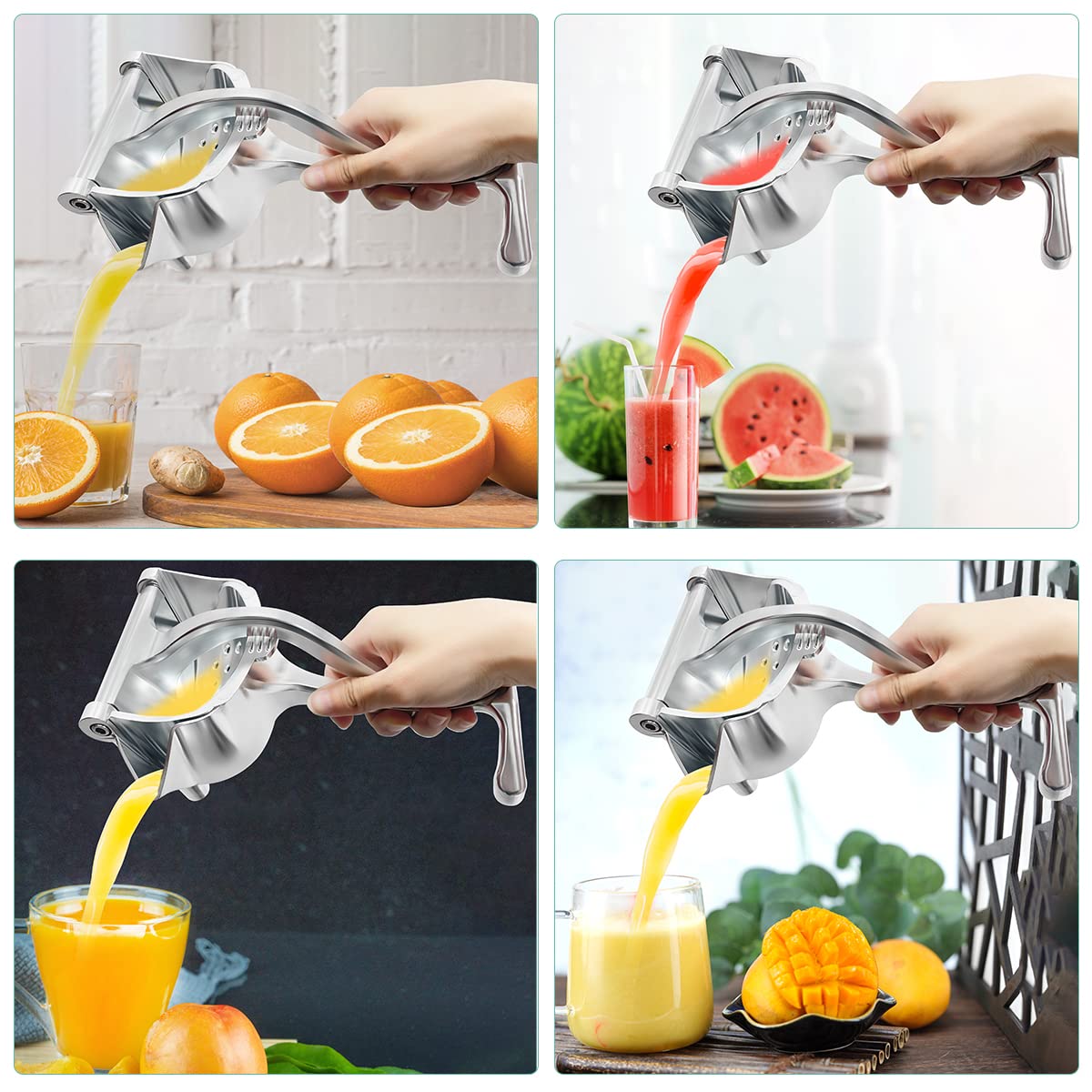 ALEEHAI removable parts simplify cleaning after juicing.