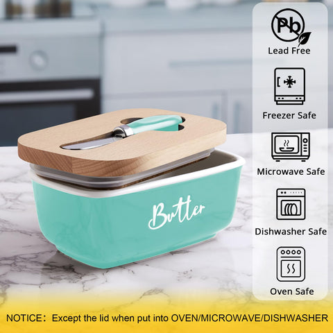 ALELION beech wood lid closeup highlighting durable, natural grain.