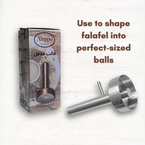 Aleppo Cuisine stainless steel falafel mold durable tool for restaurant or home use