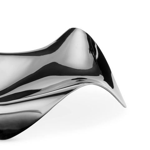 Sleek Alessi Blip PG02 with 18/10 stainless steel finish reflecting light