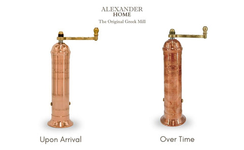 Handmade in small batches; each piece shows unique finish and character