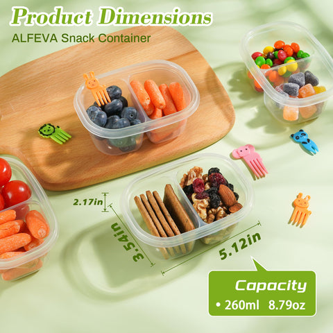 ALFEVA food-grade microwave-safe containers preserve freshness safely