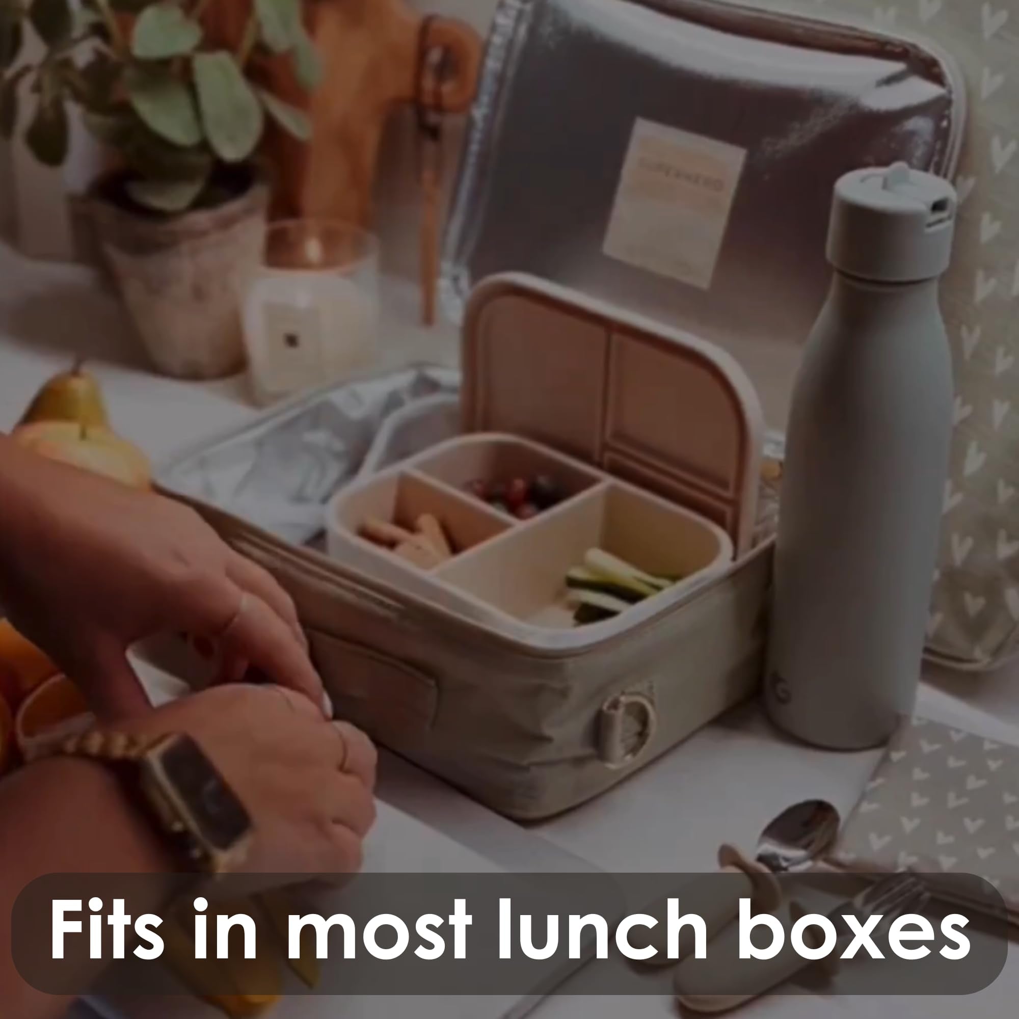 Ali+Oli easy-clean design simplifies storage and drying.