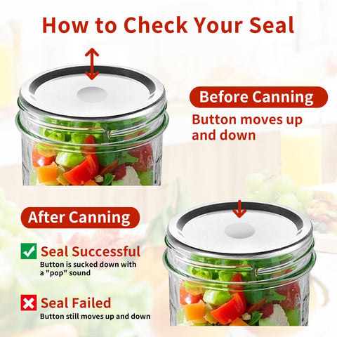 Aliggbent versatile jar lids for jams, crafts, and kitchen organization.