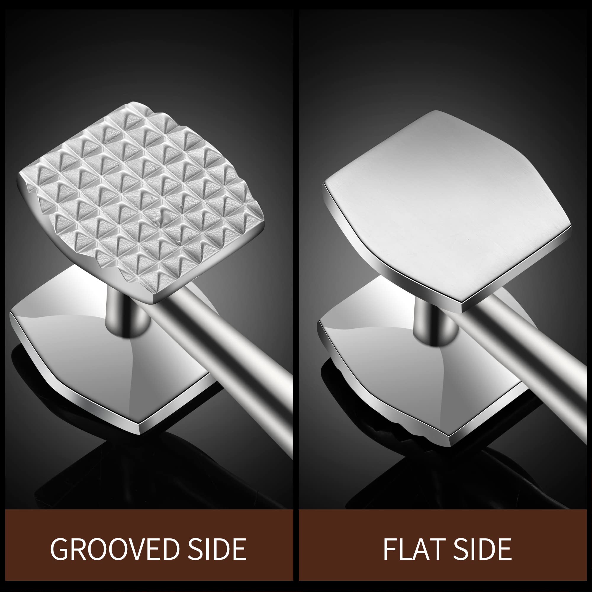 Aliglow ergonomic handle for comfortable grip for left and right-handed cooks