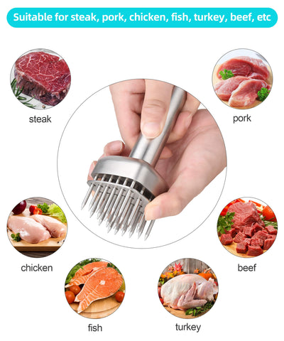 Aliglow professional kitchen meat tenderizer ideal for prep.