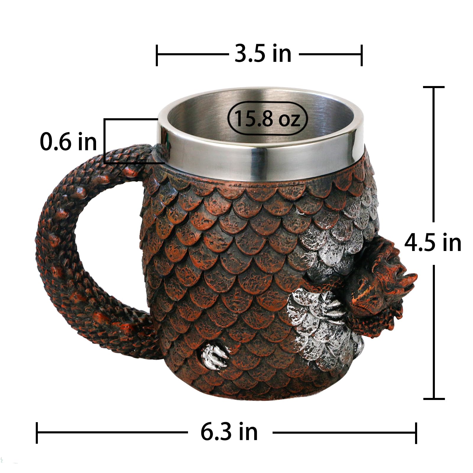 alikiki Dragon Egg Mug bottom felt protects surfaces during use
