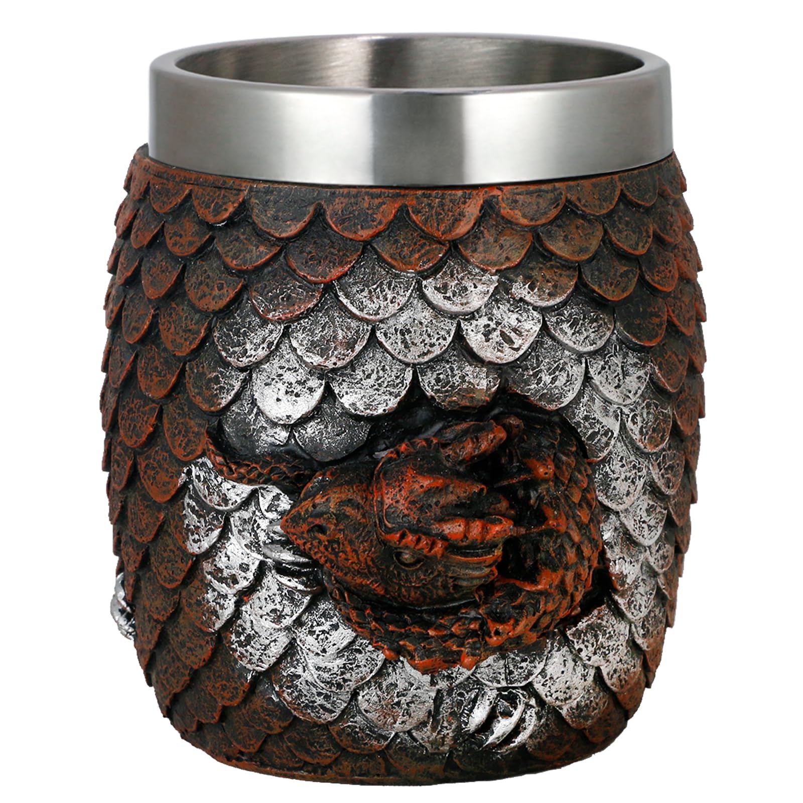 alikiki Dragon Egg Mug tail-handle provides a sturdy, comfortable grip