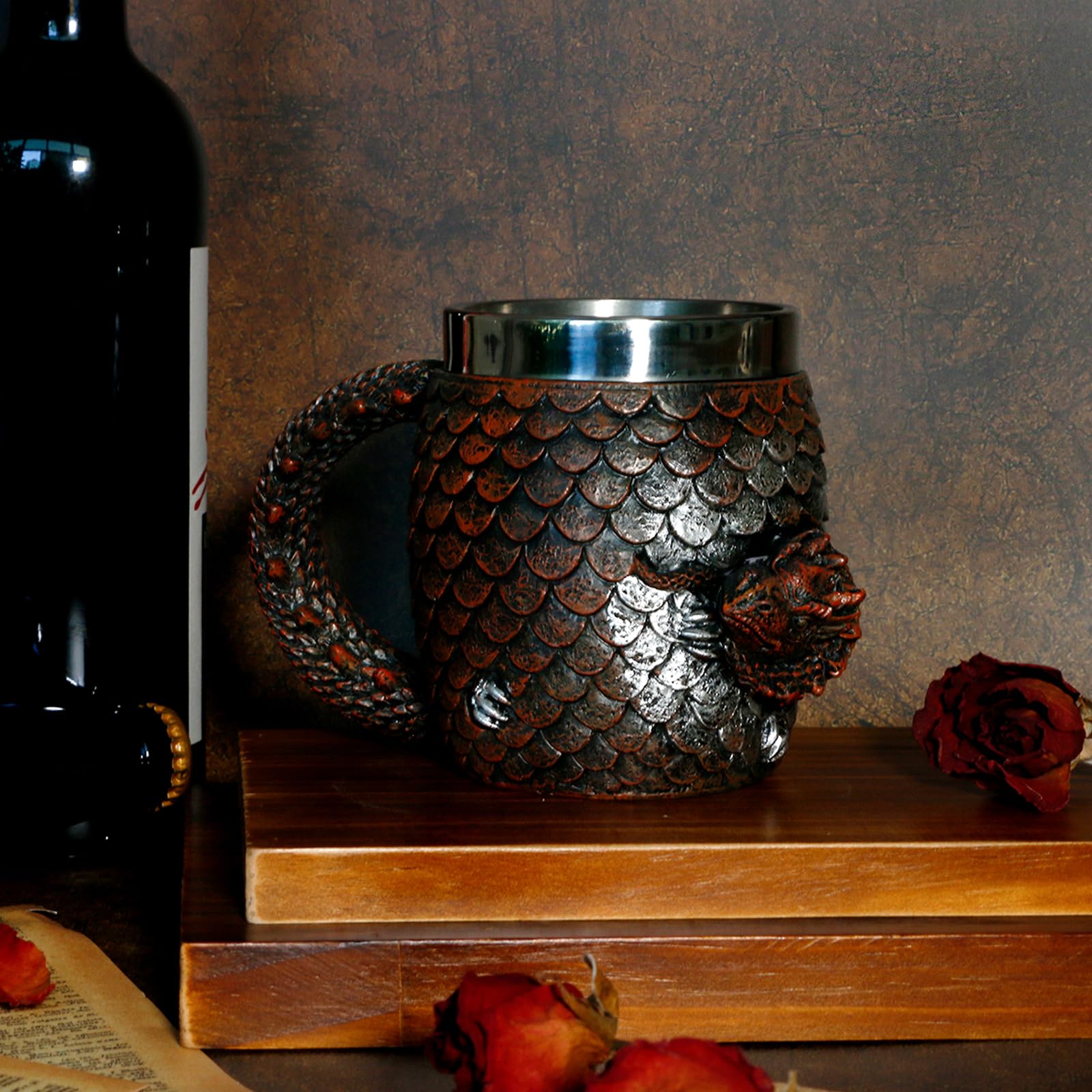 alikiki Dragon Egg Mug themed party decor for fantasy events