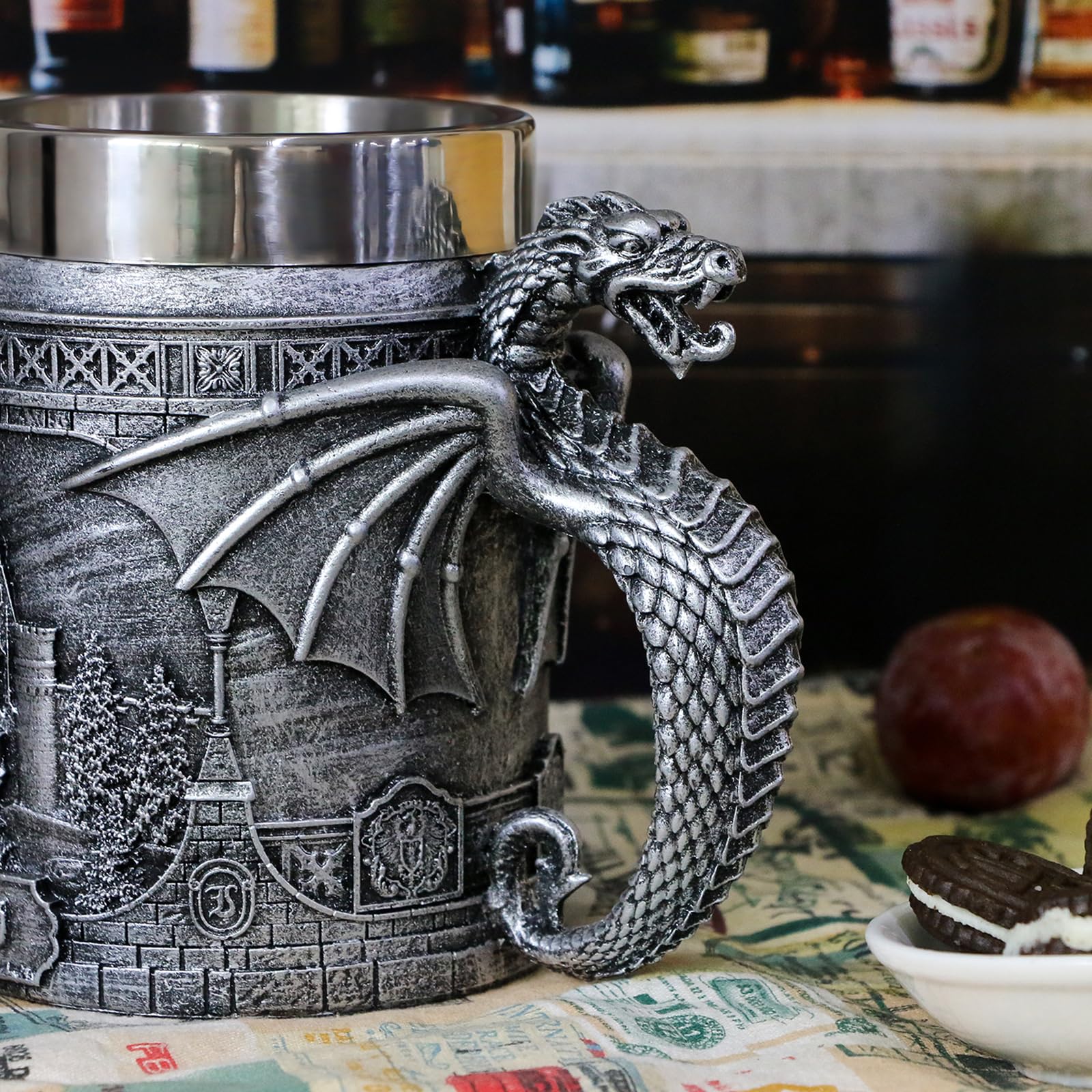 Alikiki Dragon Mug gift-ready packaging makes a striking present for fantasy fans.