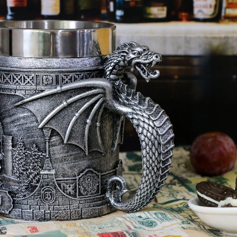 Alikiki Dragon Mug gift-ready packaging makes a striking present for fantasy fans.
