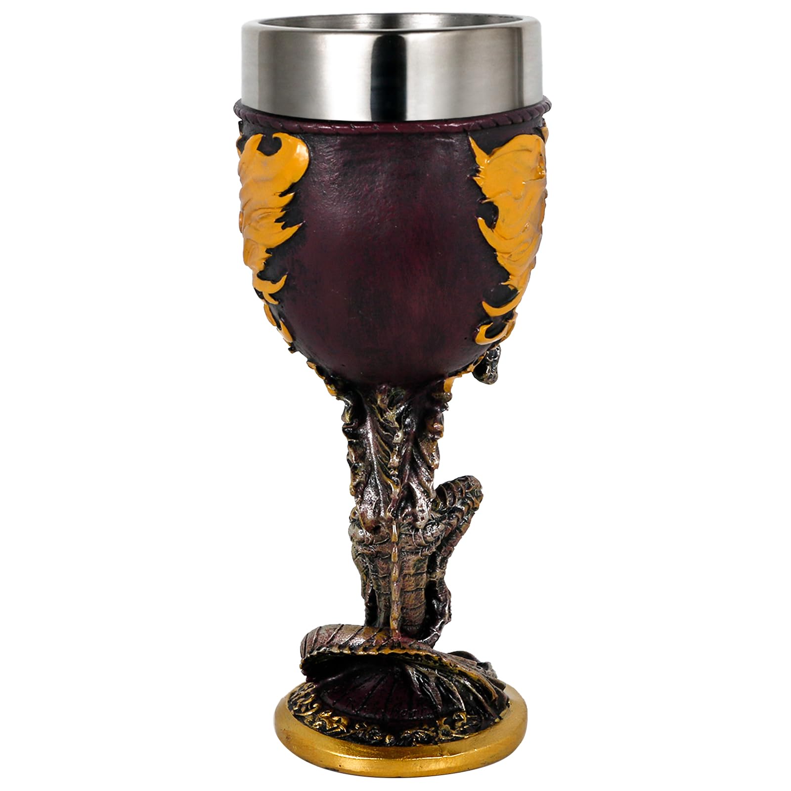 alikiki Goblet interior stainless steel lining for easy cleaning.