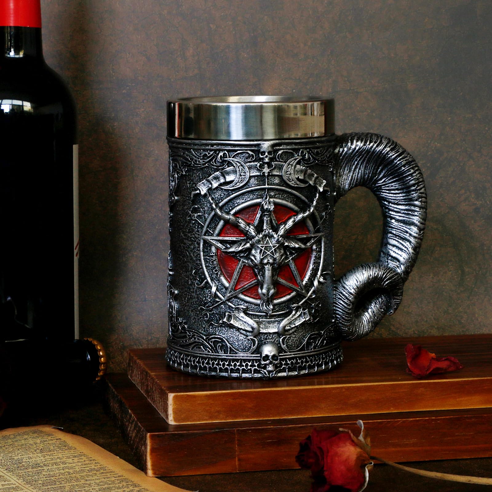 alikiki Gift idea medieval mug suitable for GOT and DnD fans
