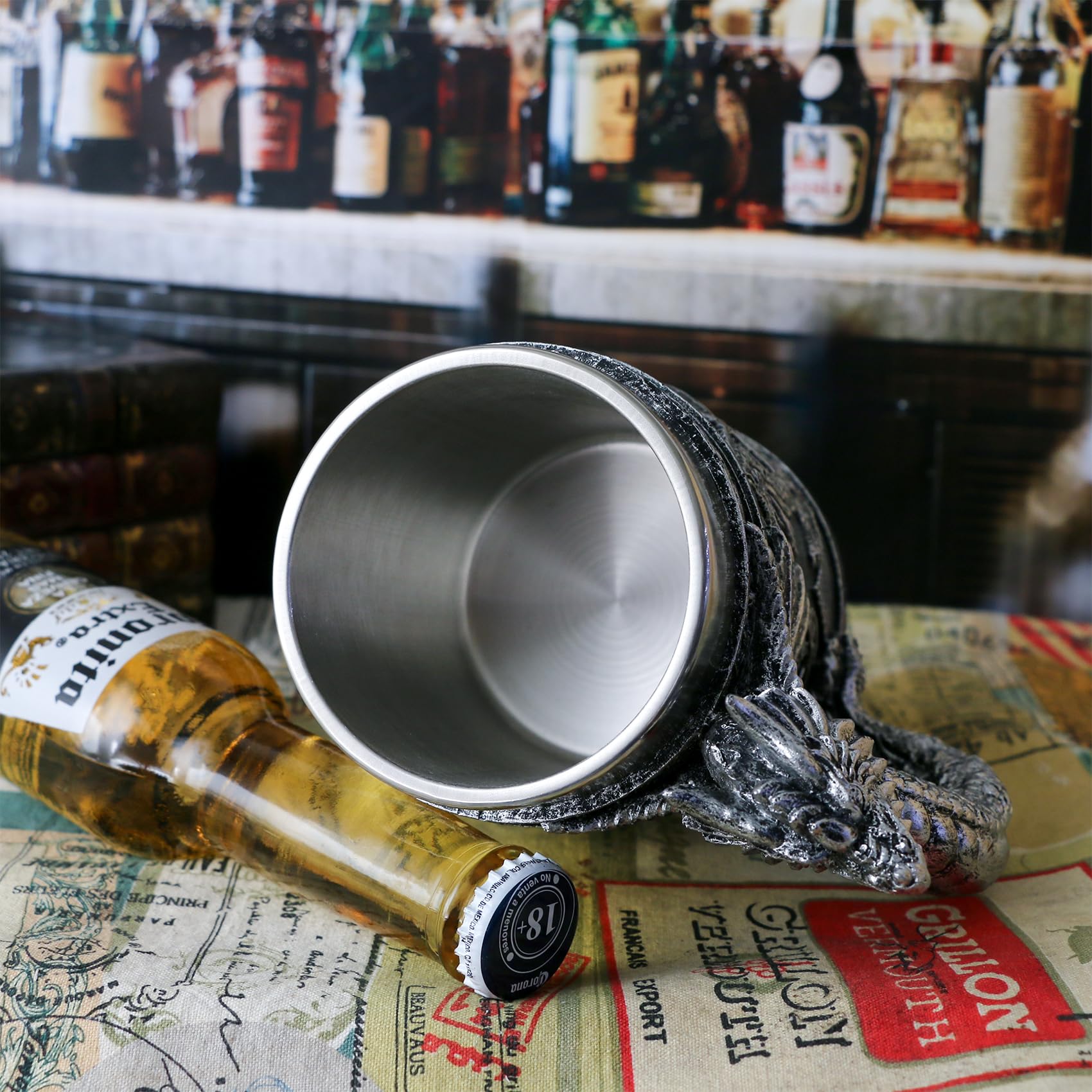 alikiki Medieval Dragon Mug gift idea for fantasy fans.