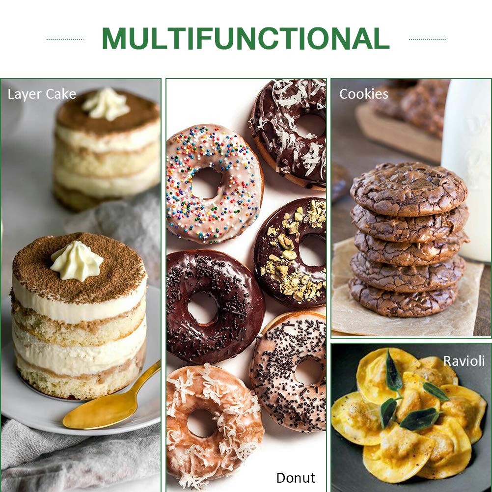 Dough, pastry, fondant, and clay cutters enable versatile shaping