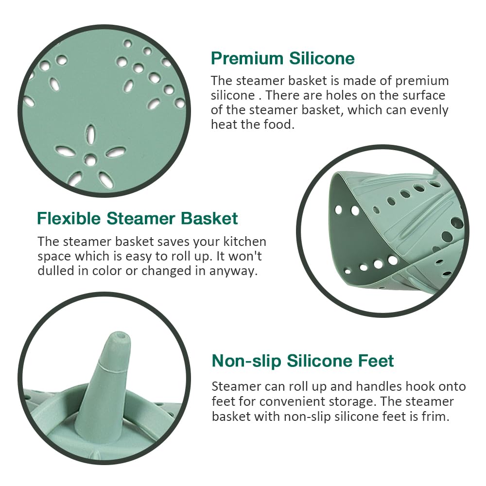 Alimat PluS steamer basket is dishwasher safe for easy cleanup after meals.