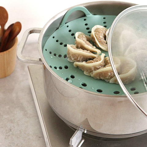 Alimat PluS not microwave safe reminder to use on stove.