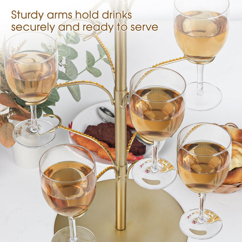 ALIMOTA Cocktail Tree Stand quick assembly for fast setup.