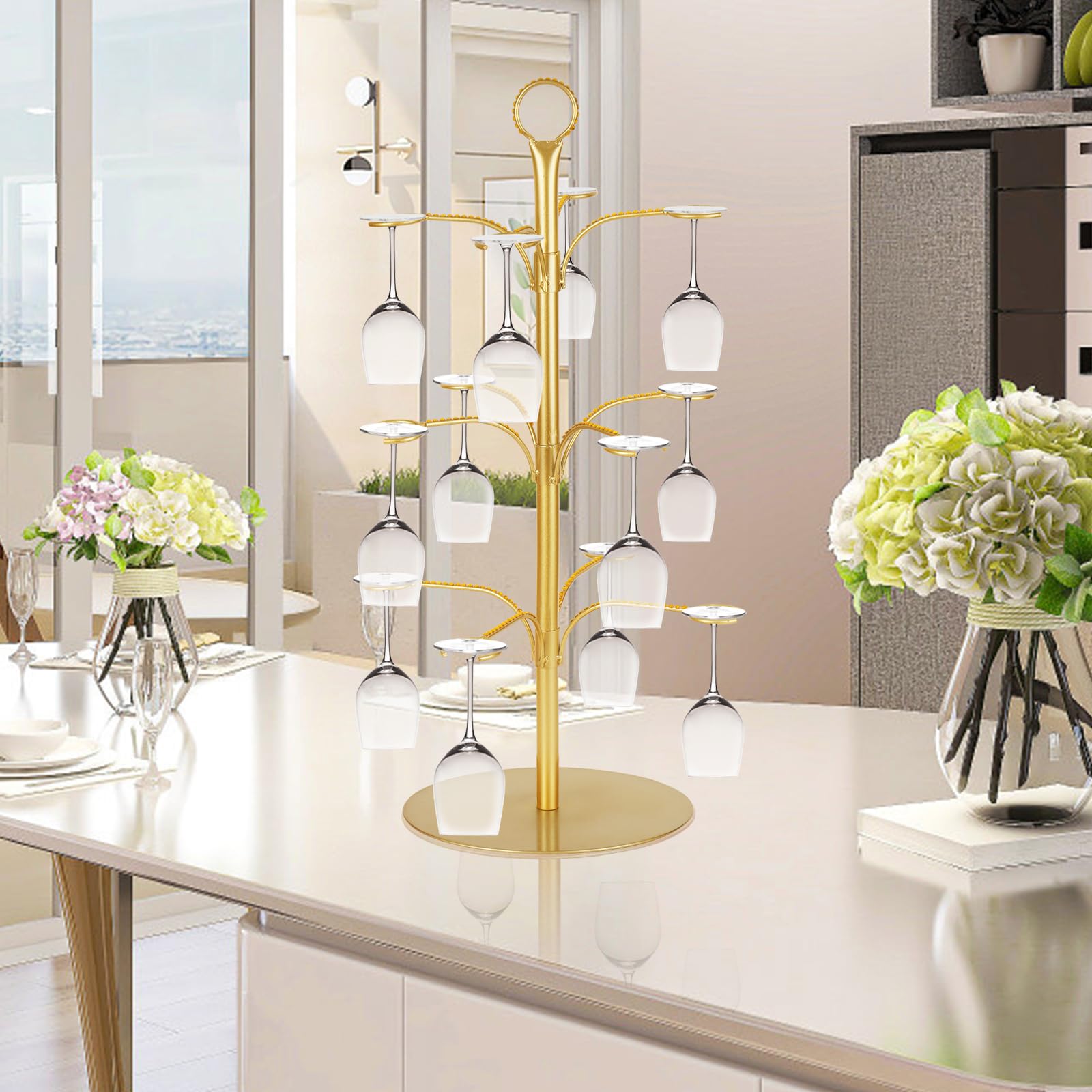 ALIMOTA Cocktail Tree Stand odor-free finish for clean presentation.