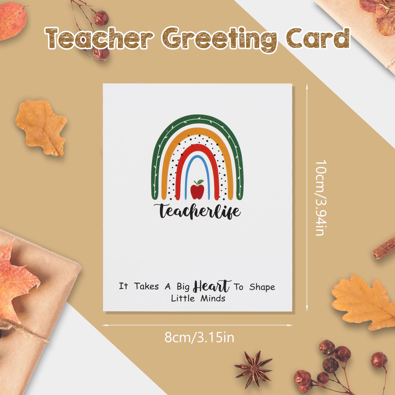 ALIMOTA greeting card, personalize to celebrate a teacher's milestone