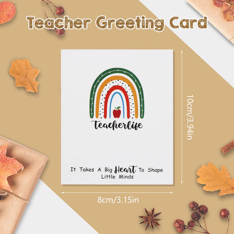 ALIMOTA greeting card, personalize to celebrate a teacher's milestone