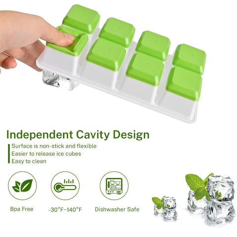 Alinana dishwasher-safe ice tray for quick, hassle-free cleanup