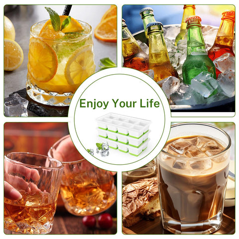 Alinana versatile ice tray for cocktails, coffee, juice, and frozen treats