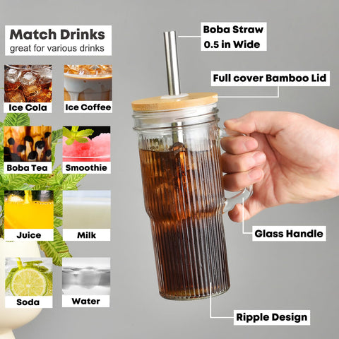 Stainless steel straw included with ALINK ensures durable sipping