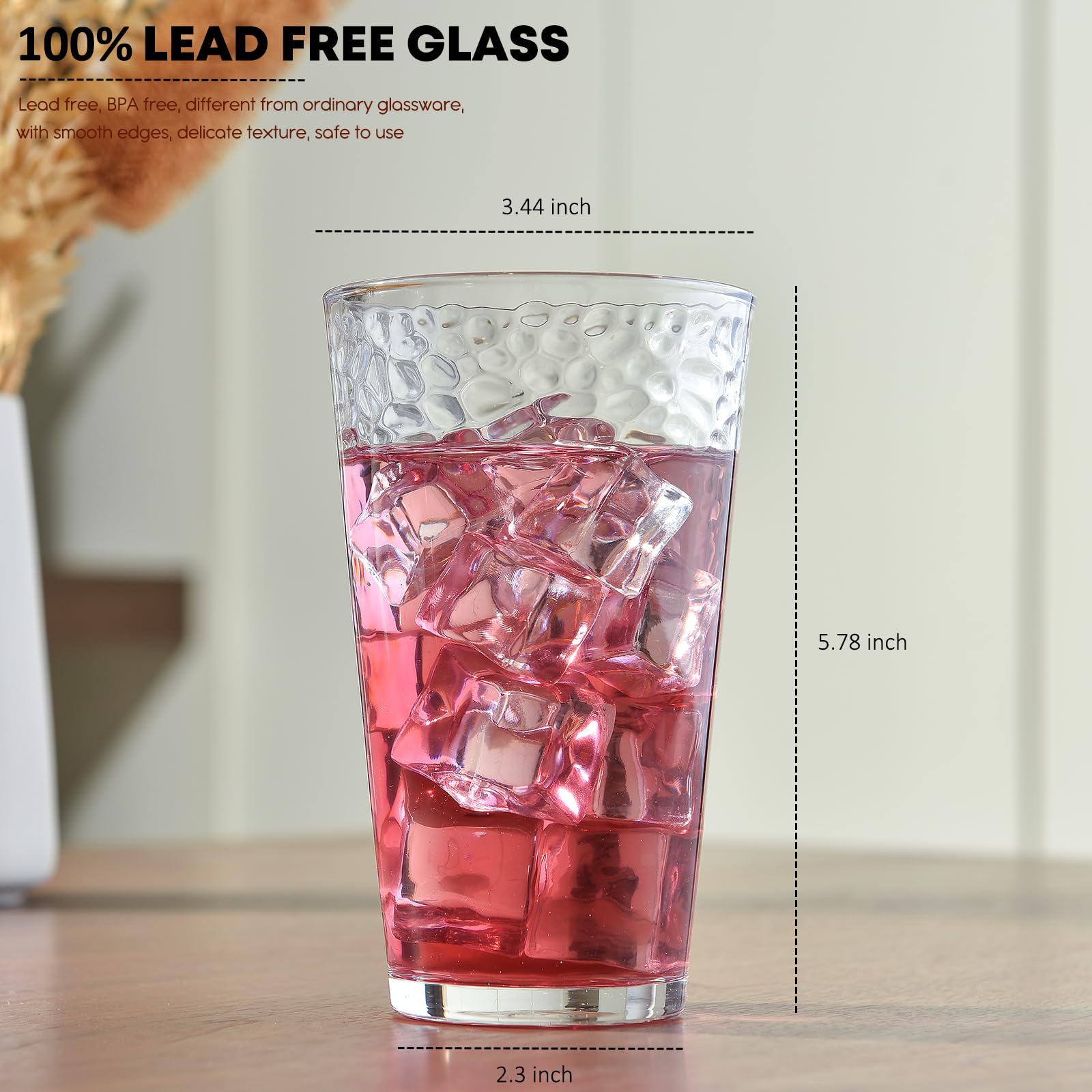 ALINK wine and sparkling drinks glassware preserves aroma with elegance.