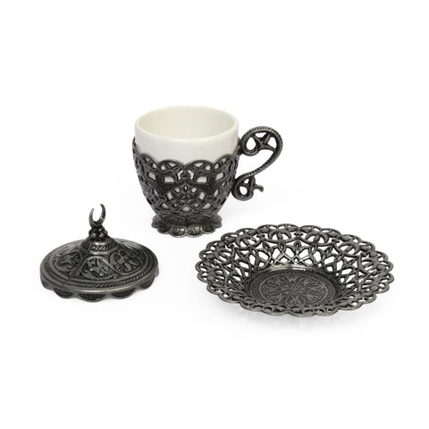 Alisveristime cup suitable for Turkish Greek Arabic coffee and espresso