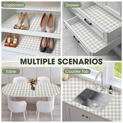 ALIUNI BPA-free liner is safe for kitchen and bathroom organization.