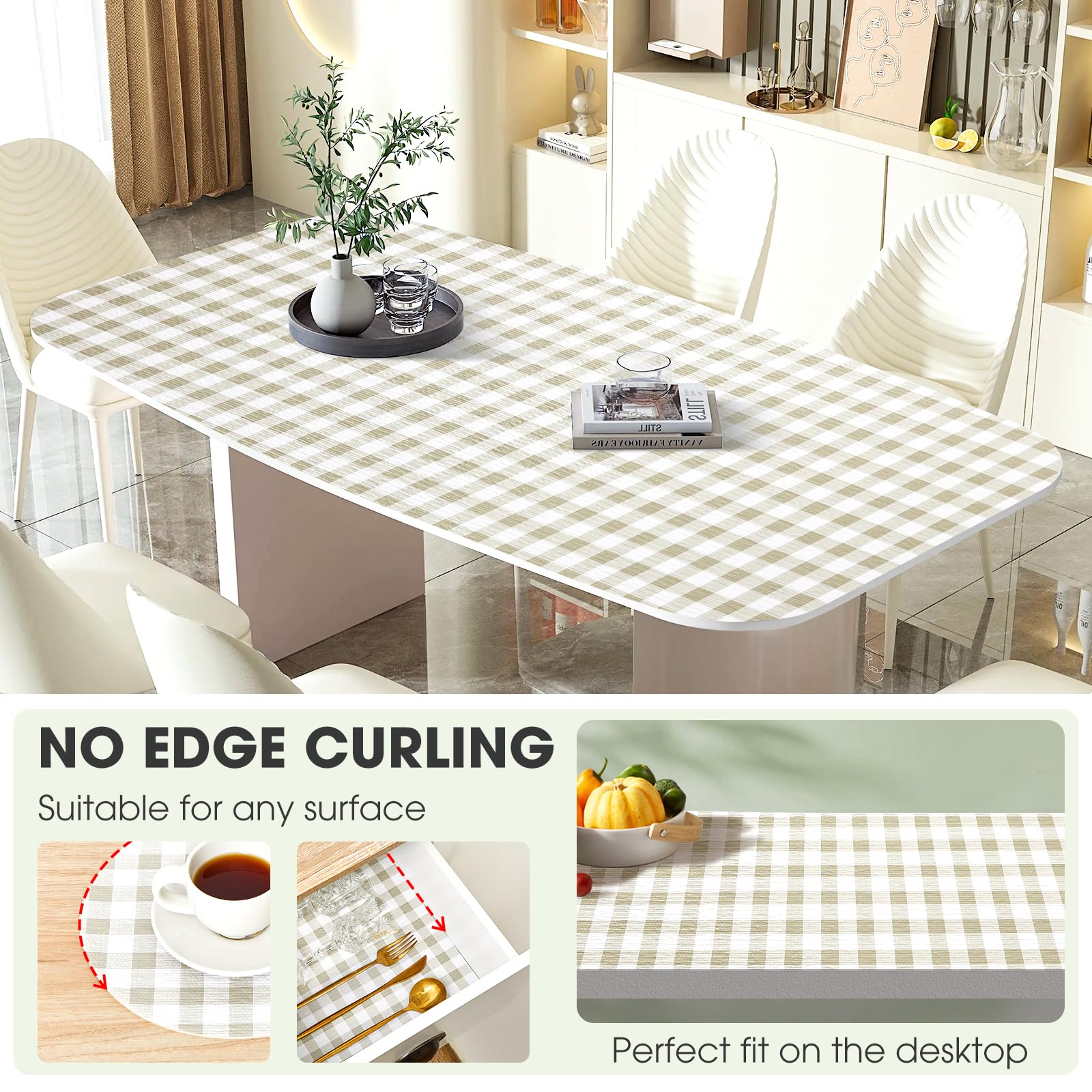 ALIUNI easy-cut liner fits irregular spaces with simple scissors.