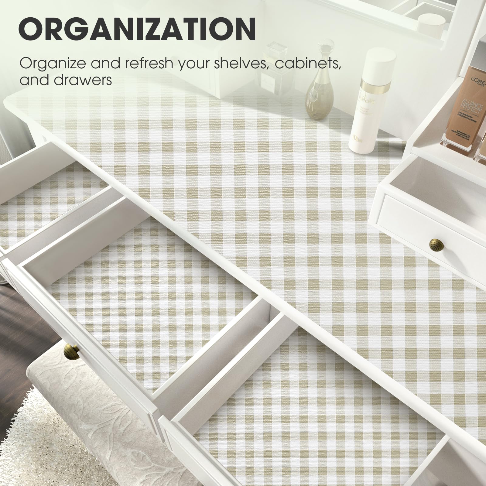 ALIUNI edge curling-free design maintains neat lines on all surfaces.