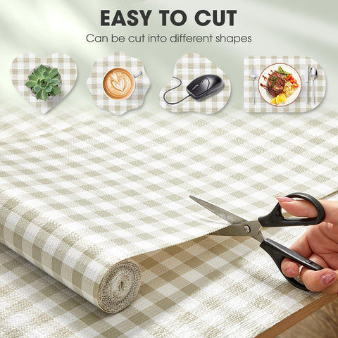 ALIUNI non-adhesive liner offers double-sided grip for quick, adhesive-free placement.