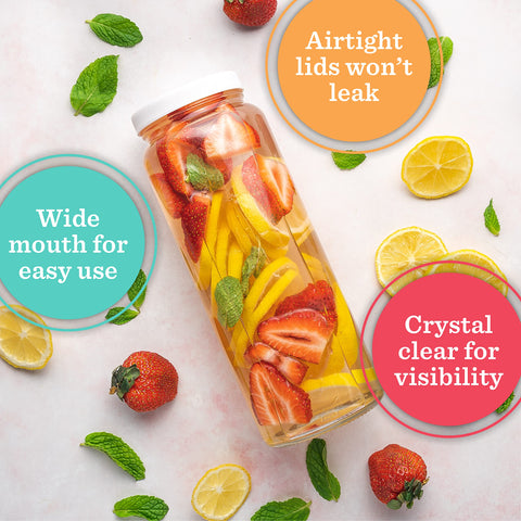 All About Juicing 32 oz bottle dishwasher safe for effortless cleaning.