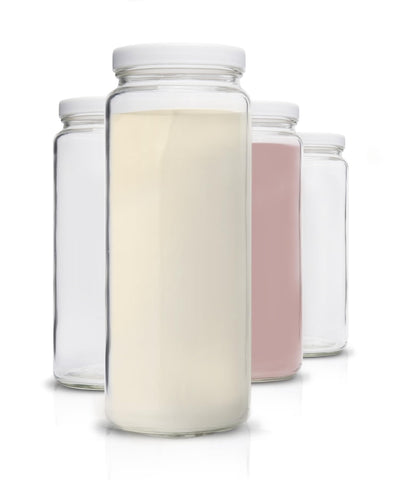 All About Juicing 32oz wide-mouth bottle for easy pouring and quick beverage prep.