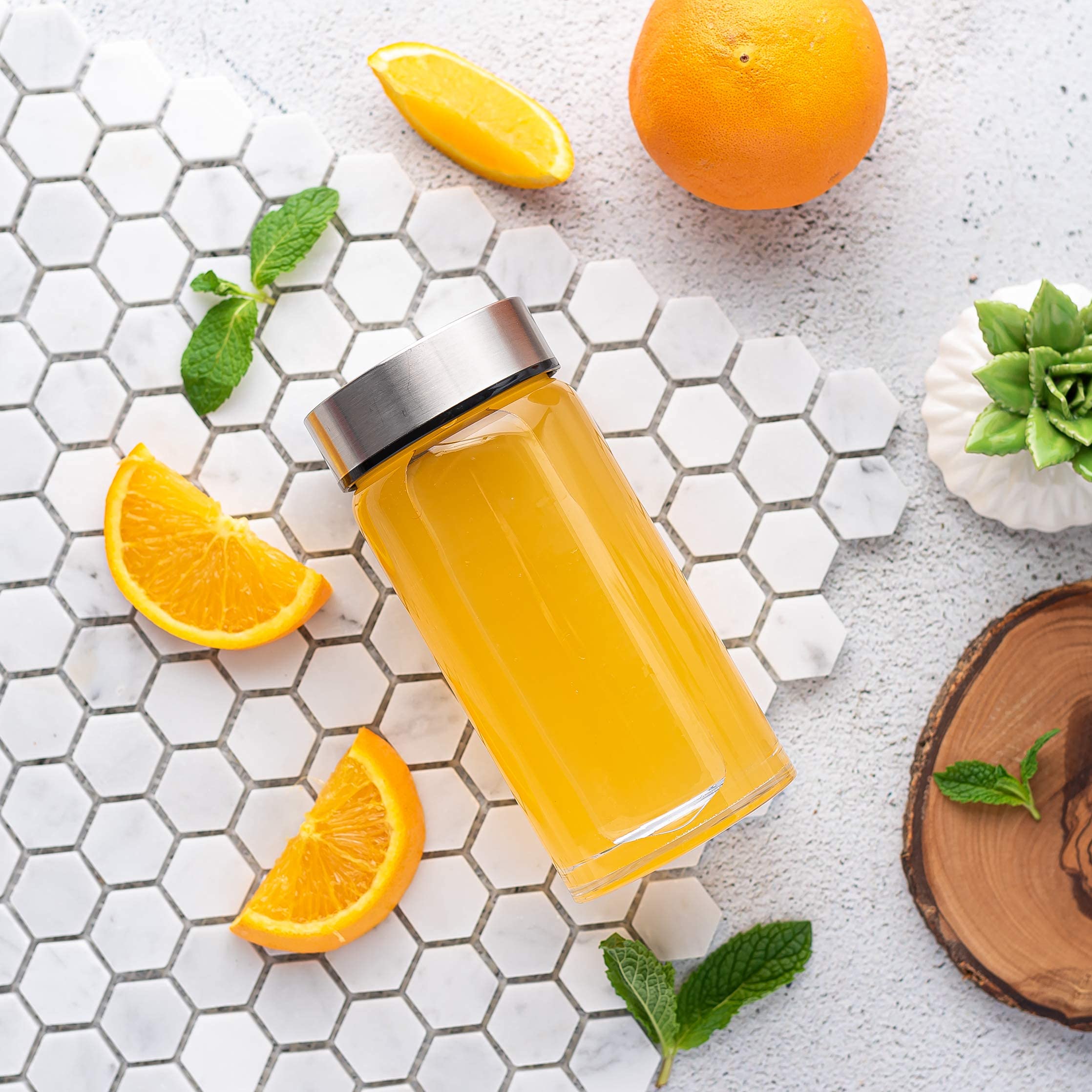 All About Juicing bottle ready for travel picnics and gym days
