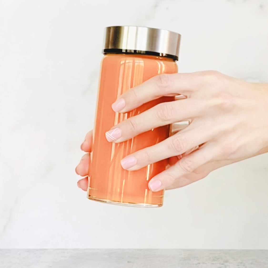 All About Juicing borosilicate glass preserves pure flavor without odor transfer