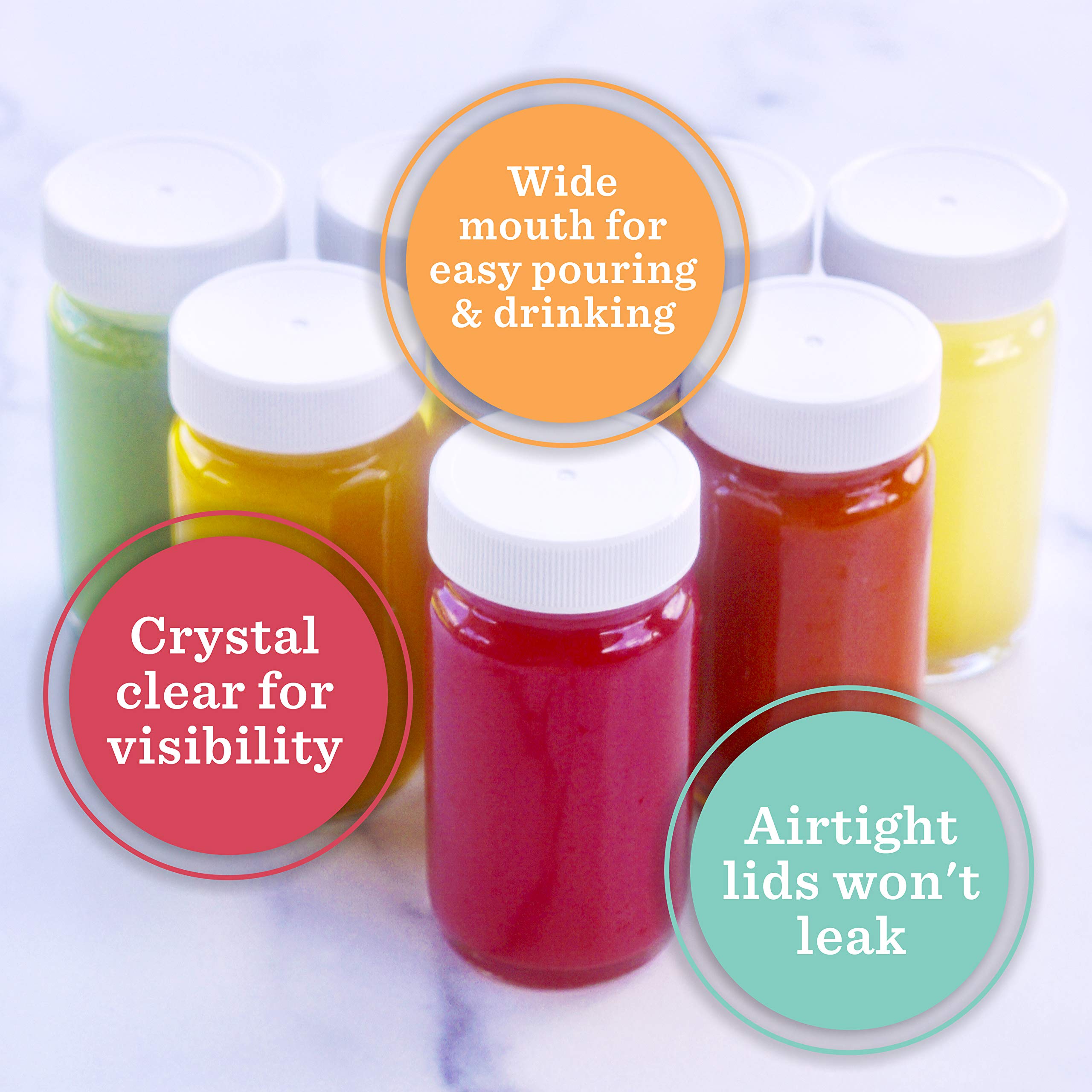 All About Juicing reusable bottle for kitchen storage and on-the-go use.