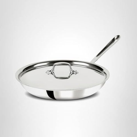 All-Clad D3 12-inch fry pan made in Canonsburg with lasting durability.