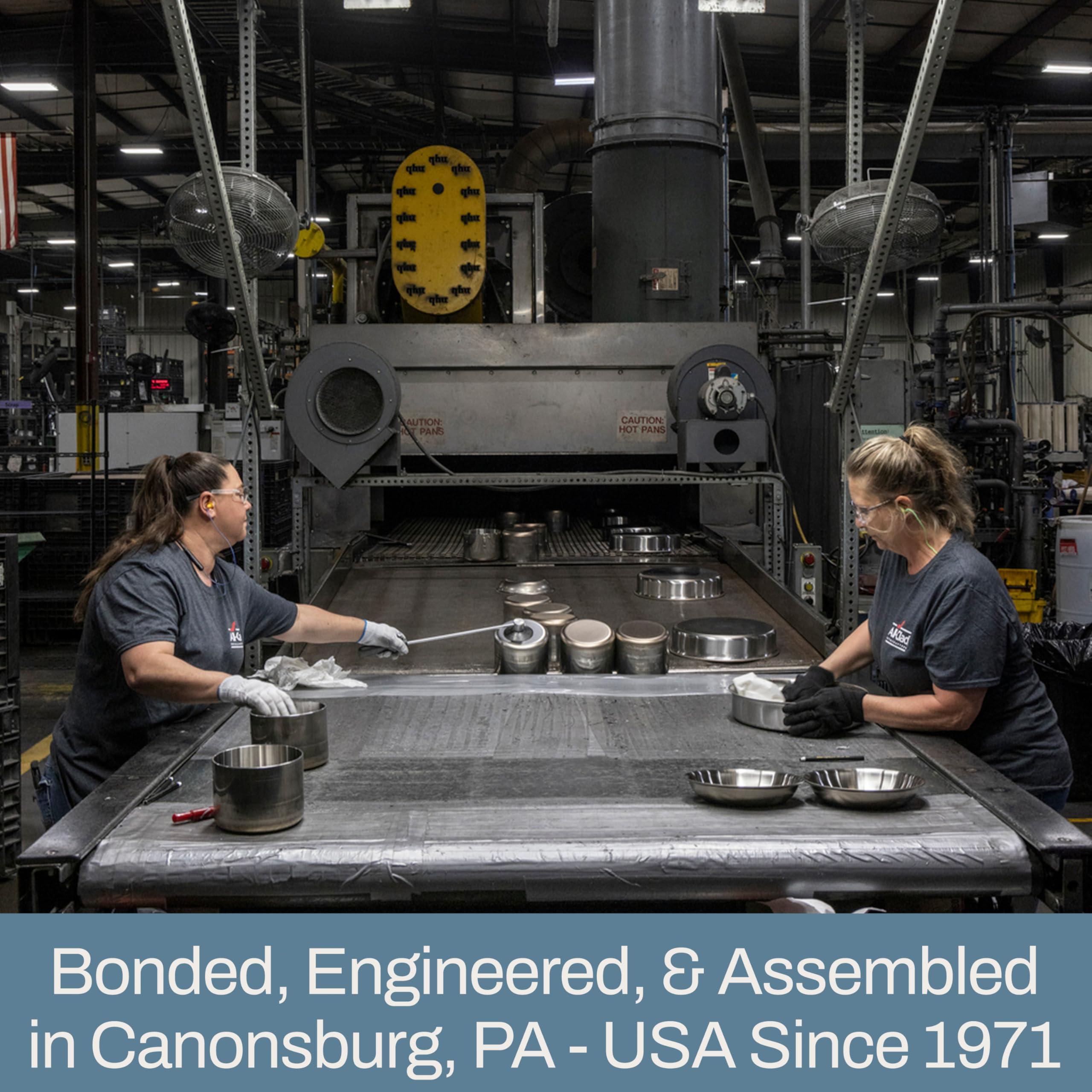 All-Clad D3 hand-washing care to preserve the finish and longevity.