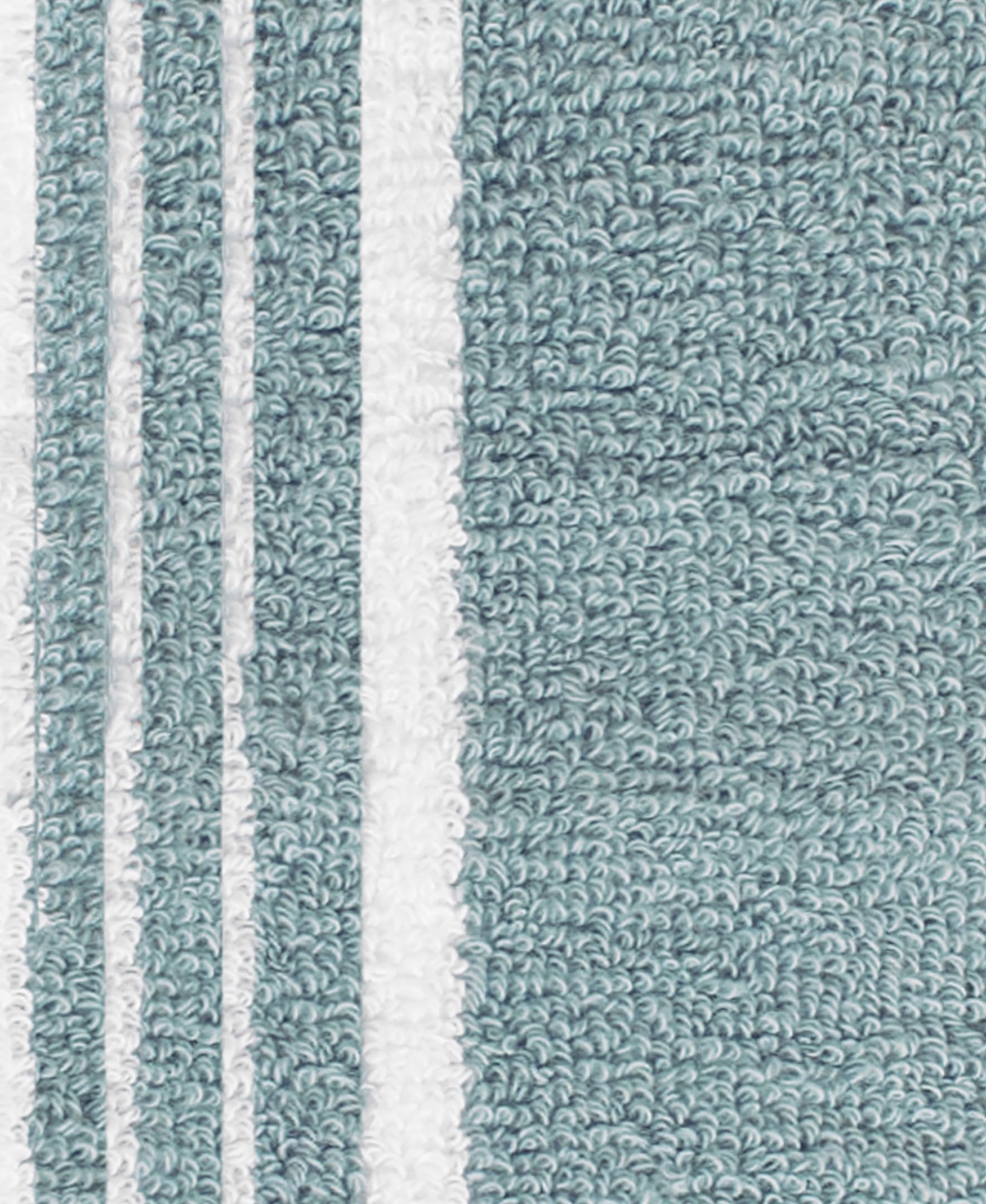 All-Clad Rainfall towels are 25% larger for bigger drying tasks
