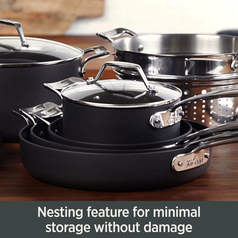 All-Clad Essentials nonstick release and easy cleaning for busy kitchens
