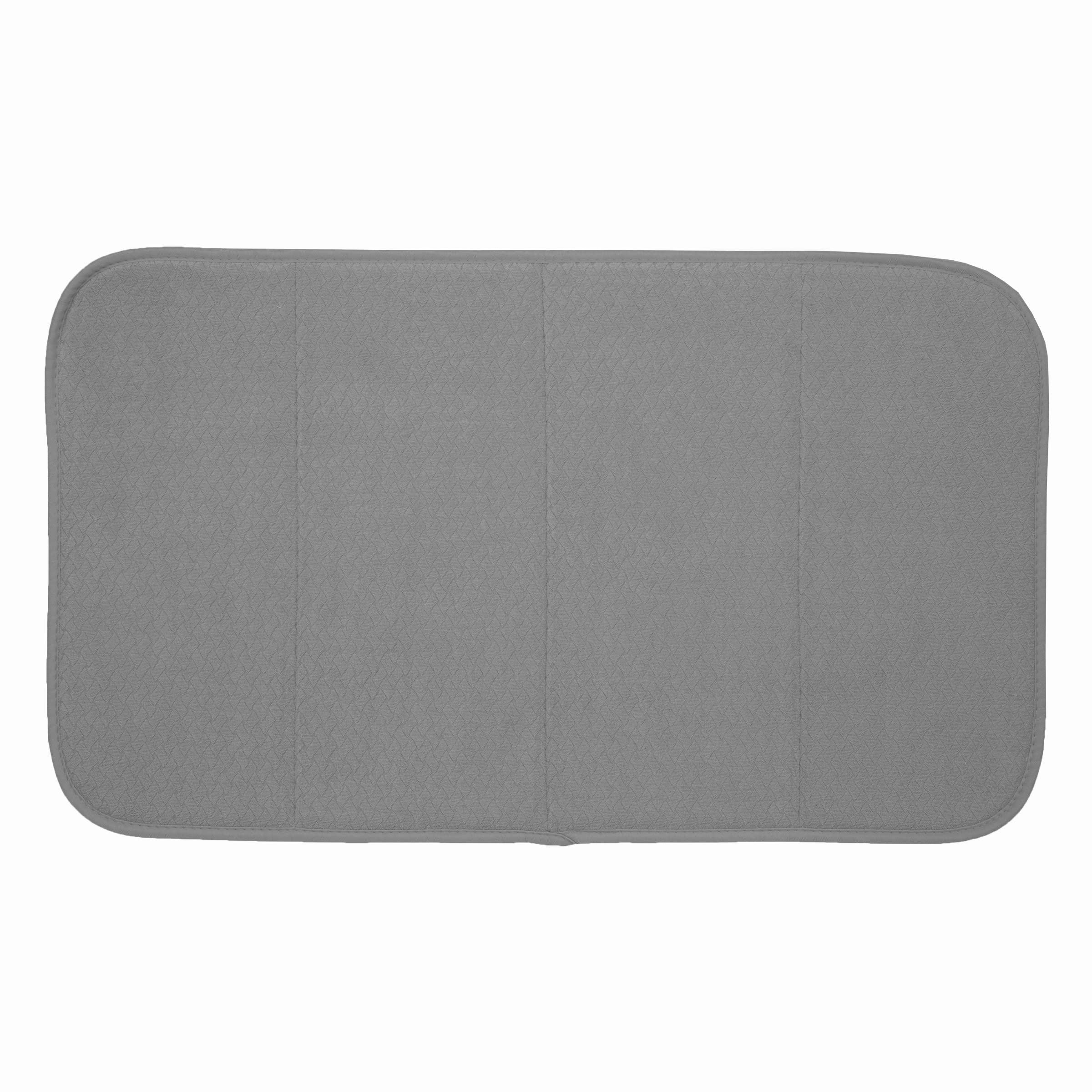 All-Clad premium dish drying mat absorbency in action for quick moisture management