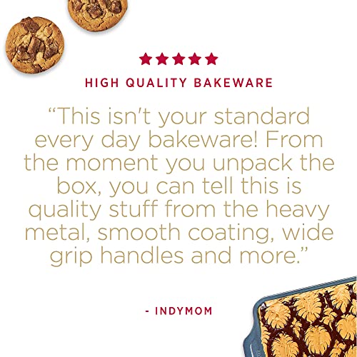 All-Clad Pro-Release oven-safe to 450F label on pan