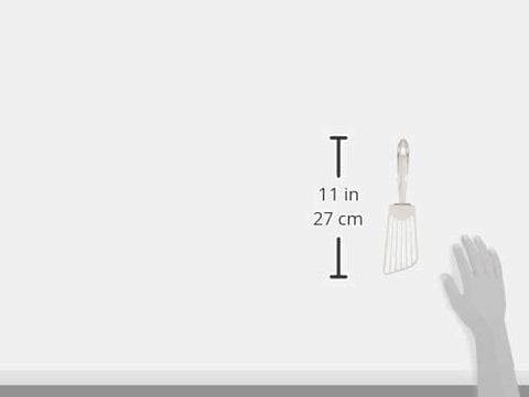 All-Clad slotted turner is dishwasher safe for easy cleanup after meals.